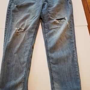 Old Navy Distressed Boyfriend Jeans